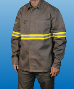 Uniforme NR10 Risco 2 Antichama com Faixa Refletiva